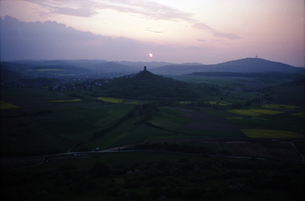 Partielle Sonnenfinsternis über Vetzberg