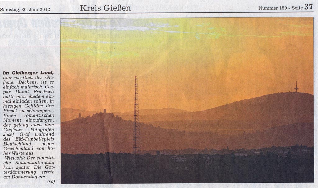 Giessener Allgemeine a, 30. Juni 2012