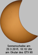 Sonnenfinsternis am 20.3.2015, ETX90